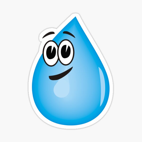 Water droplet Sticker