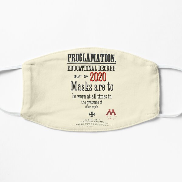 Educational Decree no. 2020 Flat Mask