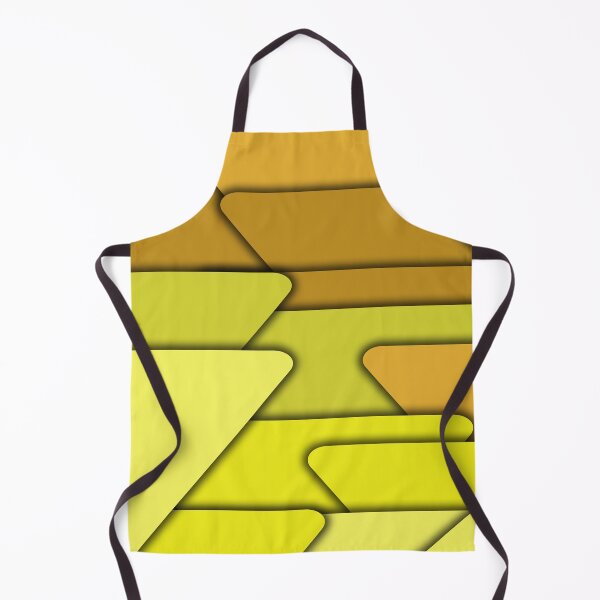 Item preview, BRIGHT YELLOW GEOMETRIC TRIANGLE  PATTERN - MUSTARD , NEON YELLOW , LIGHT YELLOW , BANANNA YELLOW BY OZCUSHIONS TOO  designed and sold by ozcushionstoo.