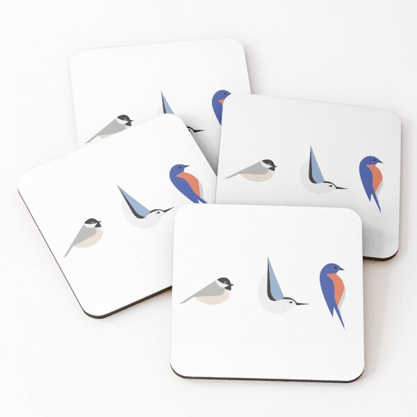 Item preview, Minimalist Bird Trio designed and sold by jspiggle.