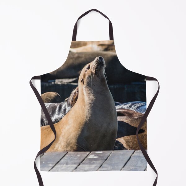 Item preview, Brown and Tan Sea Lion designed and sold by KensLensDesigns.
