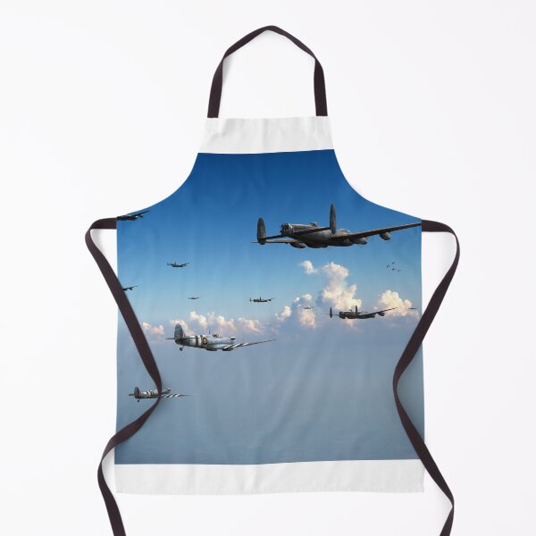 Item preview, Spitfires escorting Lancasters designed and sold by Flight Artworks.