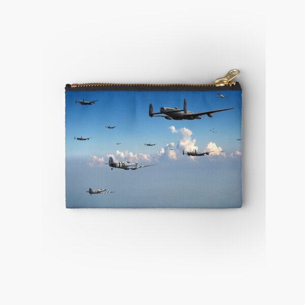 Item preview, Spitfires escorting Lancasters designed and sold by Flight Artworks.
