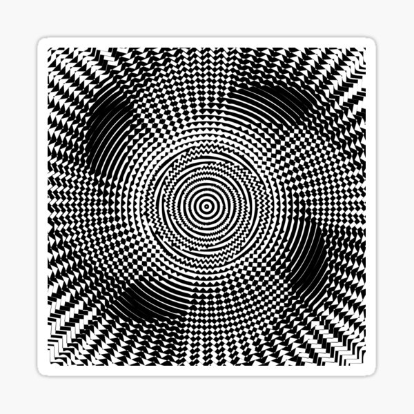 Item preview, optical moire cross spin designed and sold by silvercordchop.