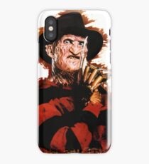 Freddy Krueger Potrait iPhone Case