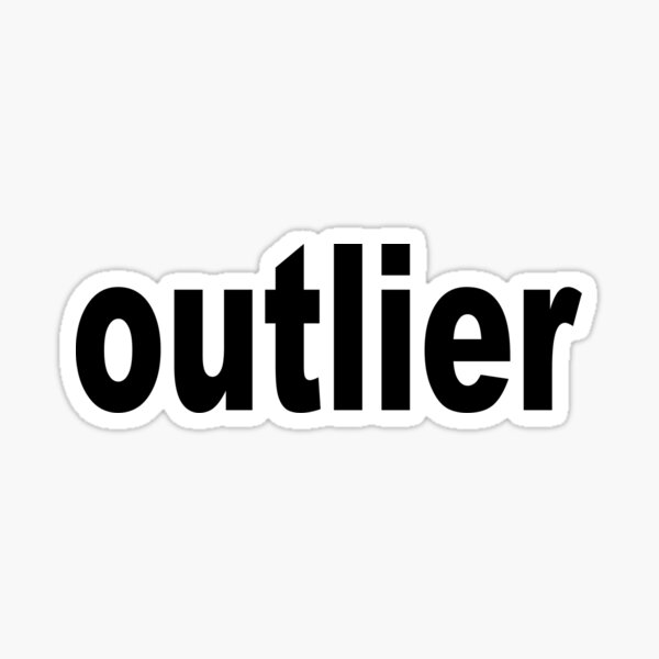 Item preview, Outlier moved off the Center for Statisticians designed and sold by ramiro.