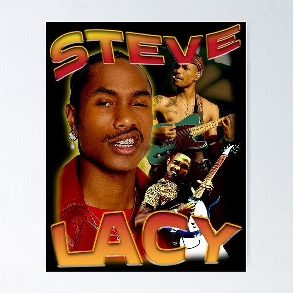 Vista previa del artículo con la obra «steve lacy bootleg camiseta merch», diseñado y vendido por lvnfaith.