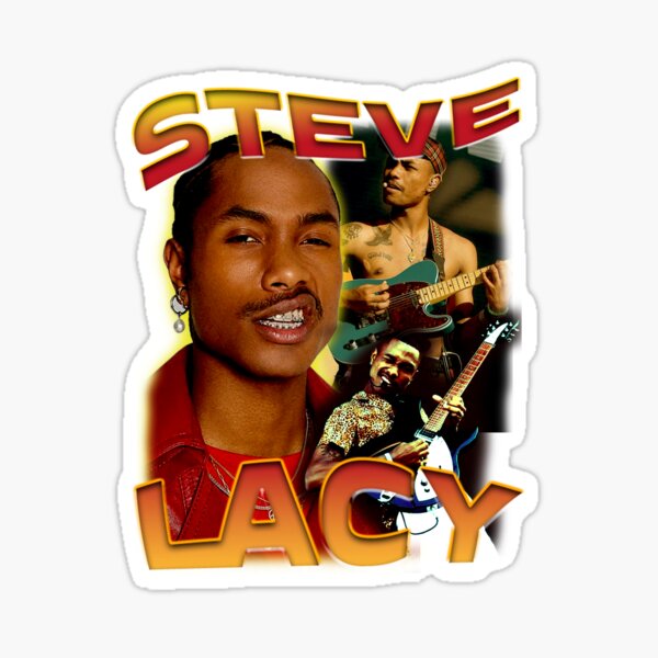 steve lacy bootleg tee shirt merch Sticker