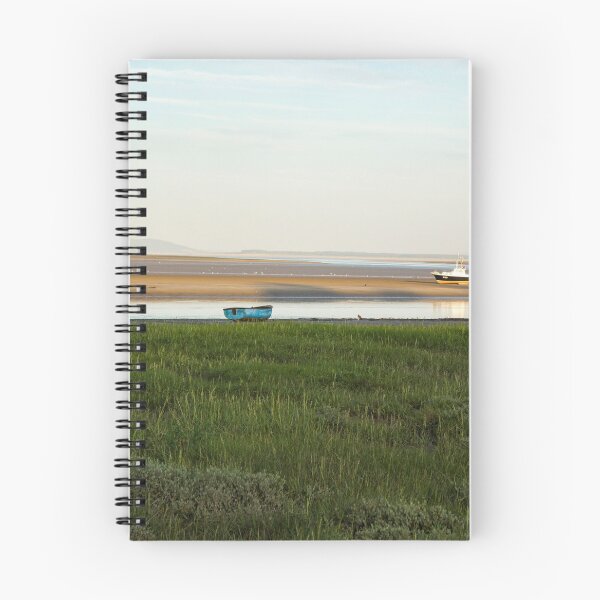 Item preview, Boats on beach at low tide designed and sold by Jenny Burrows.