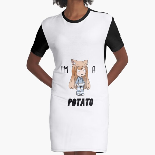 nous sommes tous des pommes de terre. Robe t-shirt