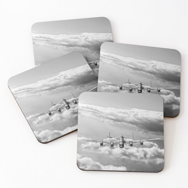 Item preview, Lancaster sunlit black and white version designed and sold by Flight Artworks.
