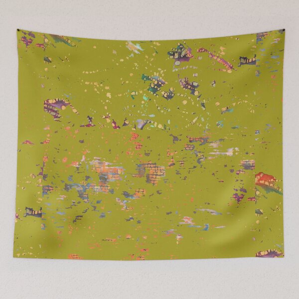 Item preview, Moss Green Bohemian Fiber Art  designed and sold by djrunnels.
