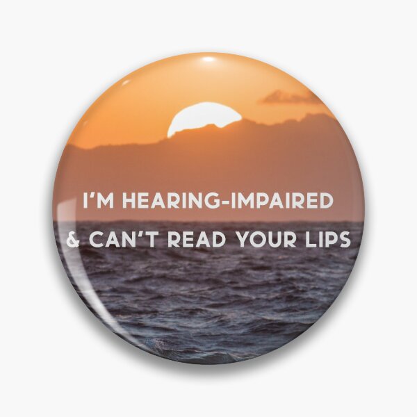 Item preview, Hearing-Impaired Mask (Sunrise) designed and sold by splode.