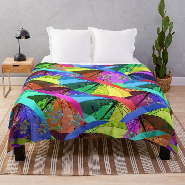Item preview, Colorful Floral Umbrellas designed and sold by Vk91.
