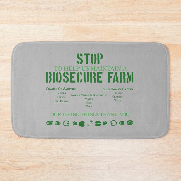Item preview, STOP: Biosecure Farm designed and sold by LochNestFarm.