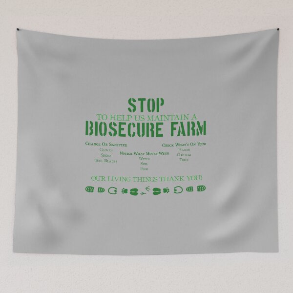 Item preview, STOP: Biosecure Farm designed and sold by LochNestFarm.