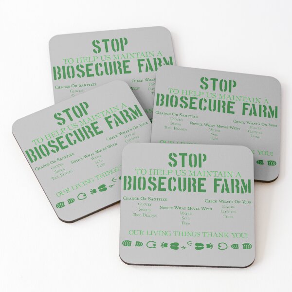 Item preview, STOP: Biosecure Farm designed and sold by LochNestFarm.