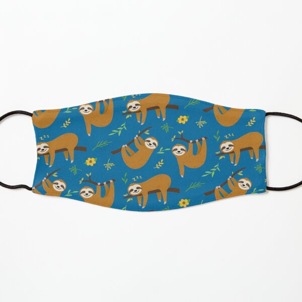Sloth Print Kids Mask
