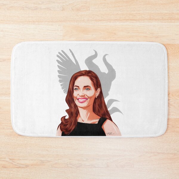 Item preview, Angelina Jolie - An illustration by Paul Cemmick designed and sold by TIGERDAVER.
