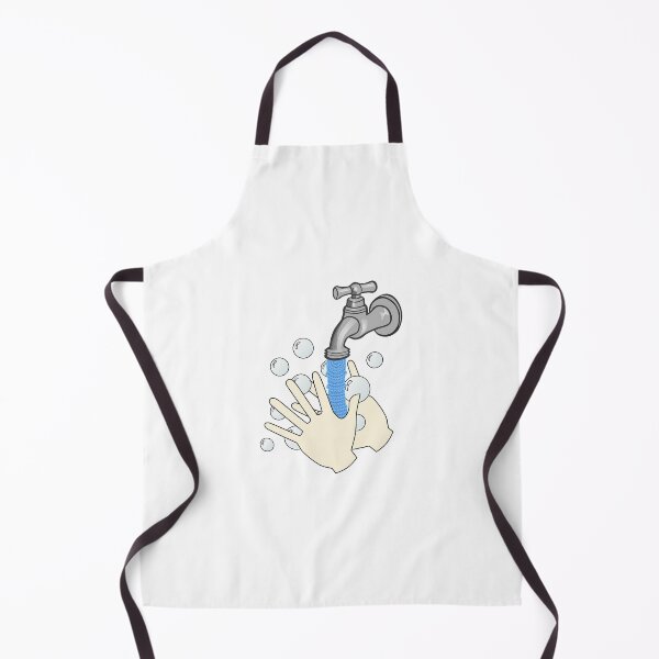 Item preview, washing hands with soap and running water designed and sold by greengoodnich.
