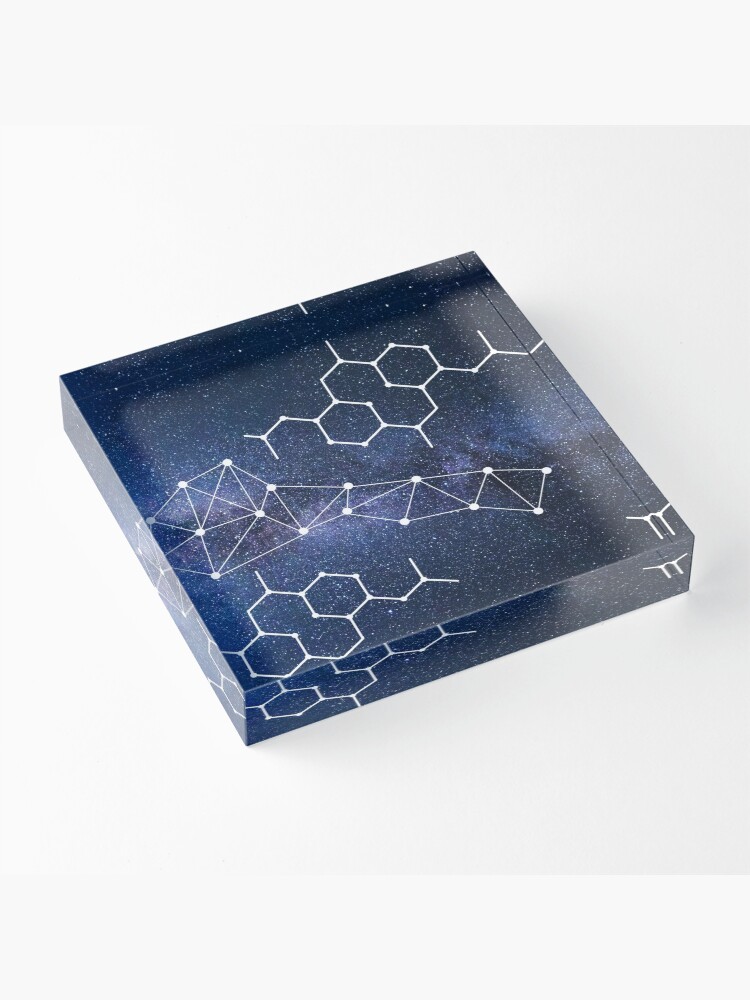 Alternate view of Chemistry Science Teacher Molecules Acrylic Block
