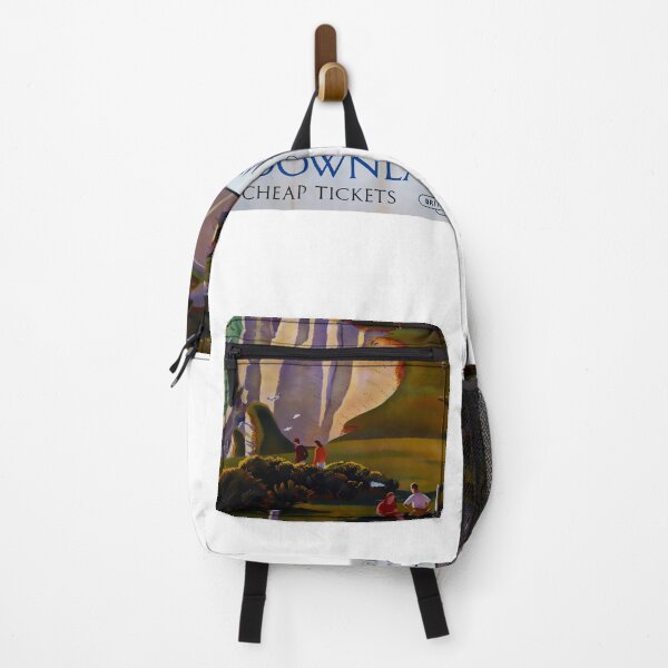 Item preview, Railway Poster Downland Rambles designed and sold by stickart-marek.