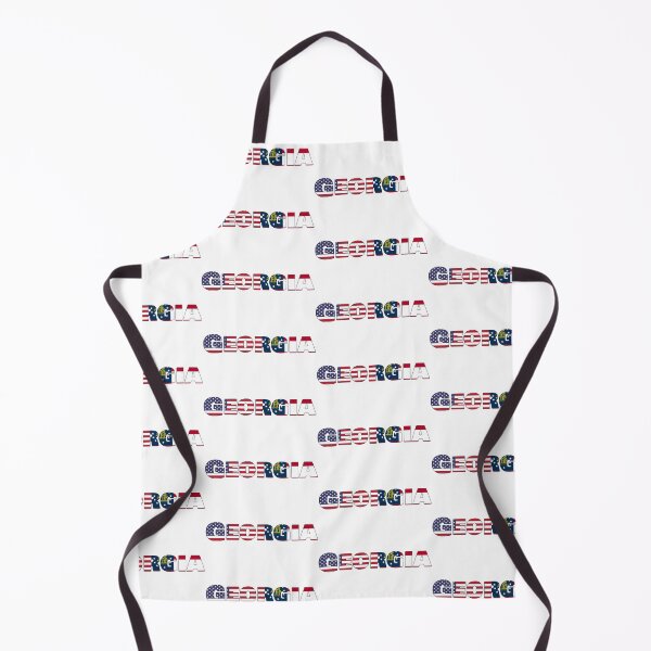 Item preview, Georgia State Flag/ American Flag designed and sold by ElevenGraphics.