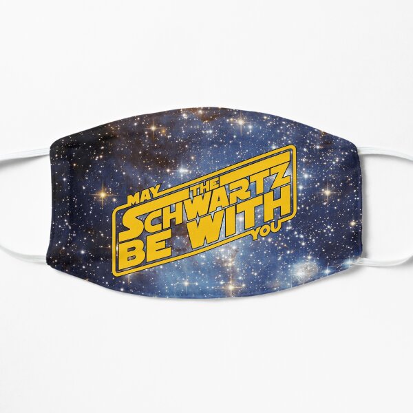 May The Schwartz Be With You_Stars Flat Mask