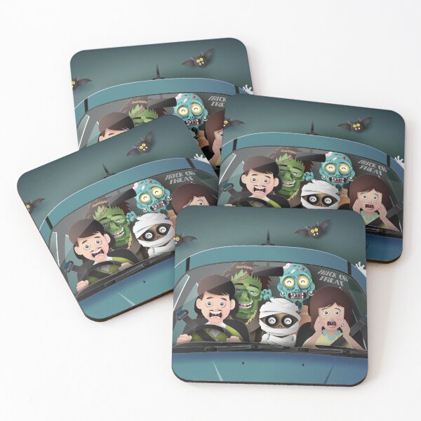 Item preview, Spooky Halloween Passengers designed and sold by 3bythelake.