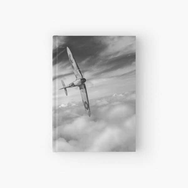 Spitfire solo black and white version Hardcover Journal