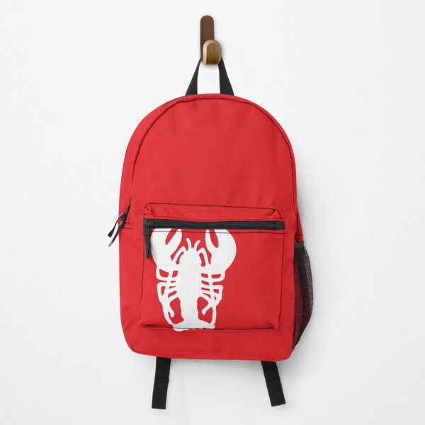 Item preview, White Lobster on Red Background designed and sold by XOOXOO.