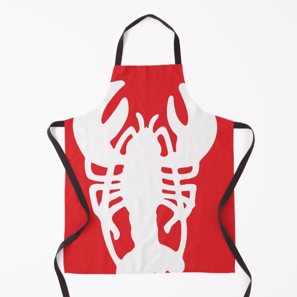 Item preview, White Lobster on Red Background designed and sold by XOOXOO.