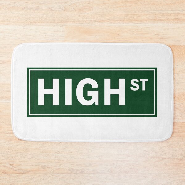Item preview, High St Sign designed and sold by Shayli Kipnis.