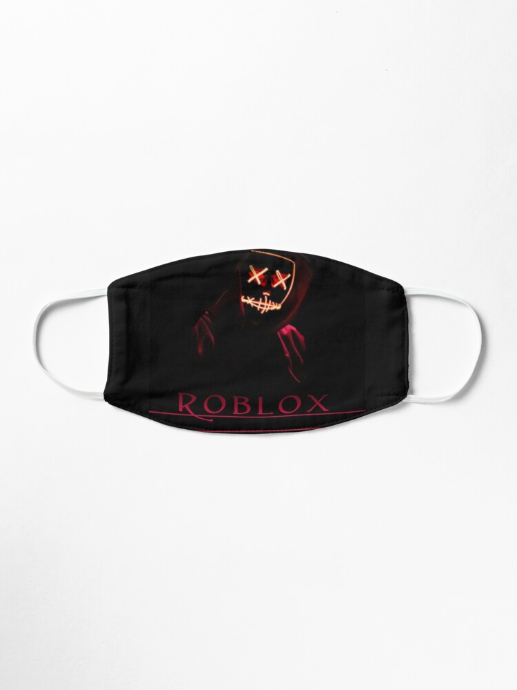 Roblox Faces Mask By Lunalpha Redbubble - black belt roblox