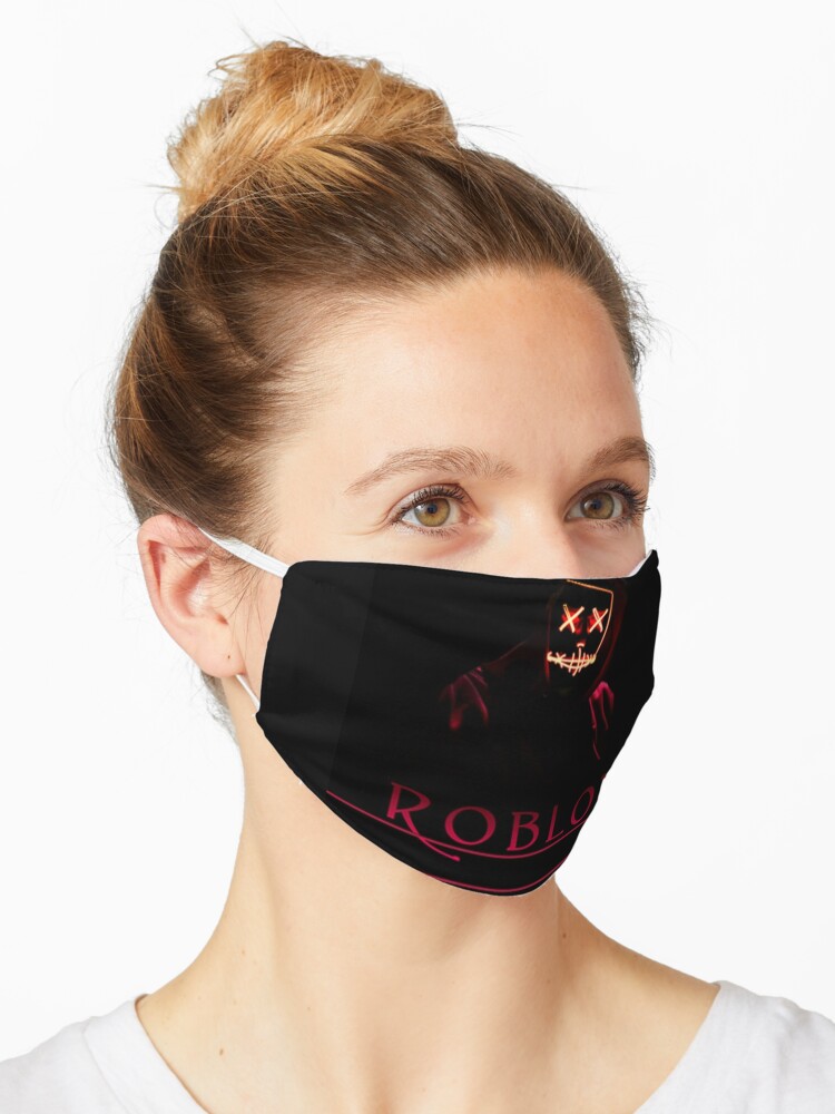 Roblox Faces Mask By Lunalpha Redbubble - roblox case face masks redbubble