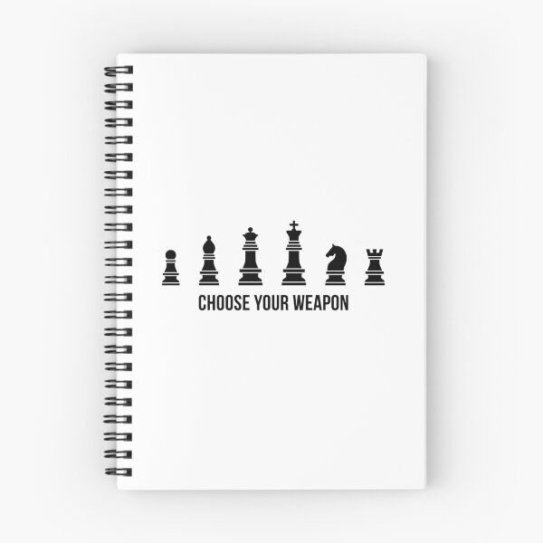Item preview, Choose Your Weapon Chess designed and sold by printadorable.