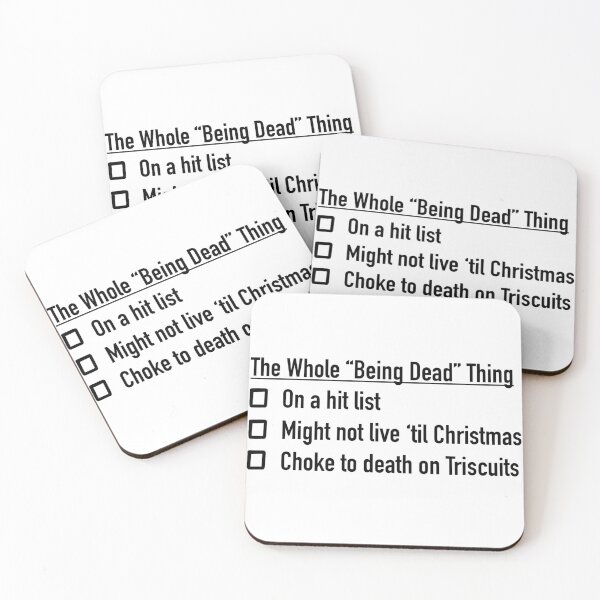 Item preview, The Whole “Being Dead” Thing designed and sold by theatrecrafts.