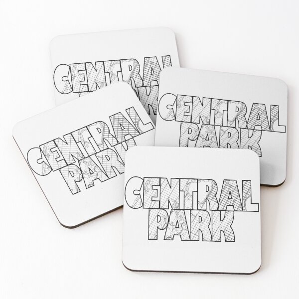 Item preview, Central Park, NY Street Map designed and sold by thestreetslocal.