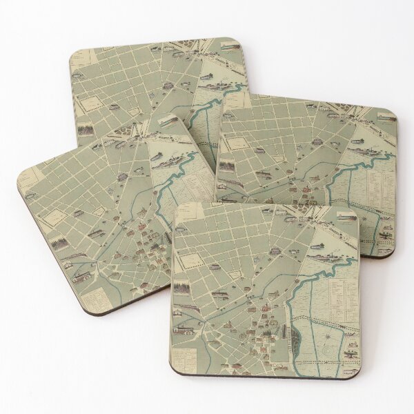 Item preview, Vintage Map of Sao Paulo Brazil (1877) designed and sold by BravuraMedia.