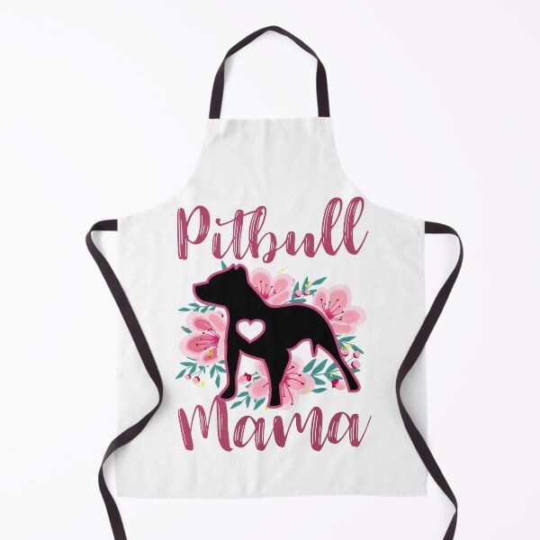 Item preview, Pitbull Mama Pink Flowers designed and sold by PrettyPittie Shop.