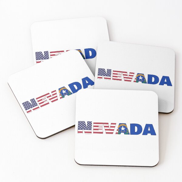 Item preview, Nevada State Flag/ American Flag designed and sold by ElevenGraphics.