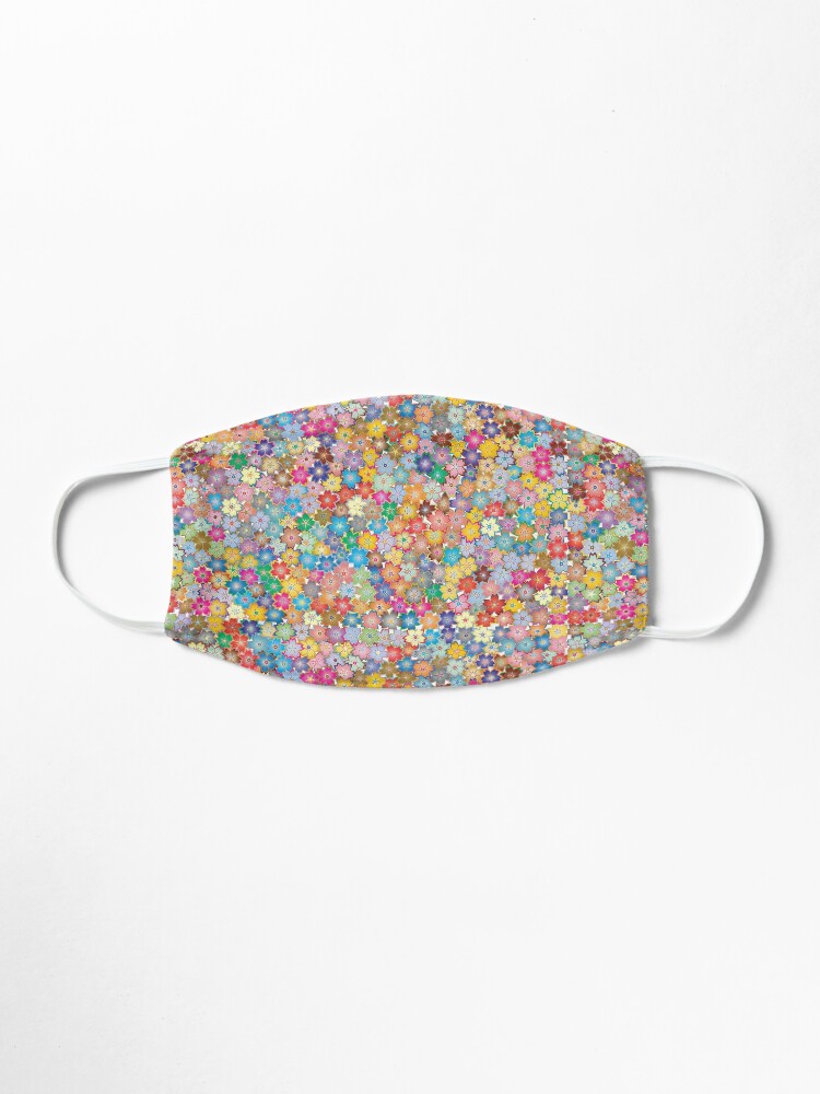 Alternate view of Vibrant Floral Mask