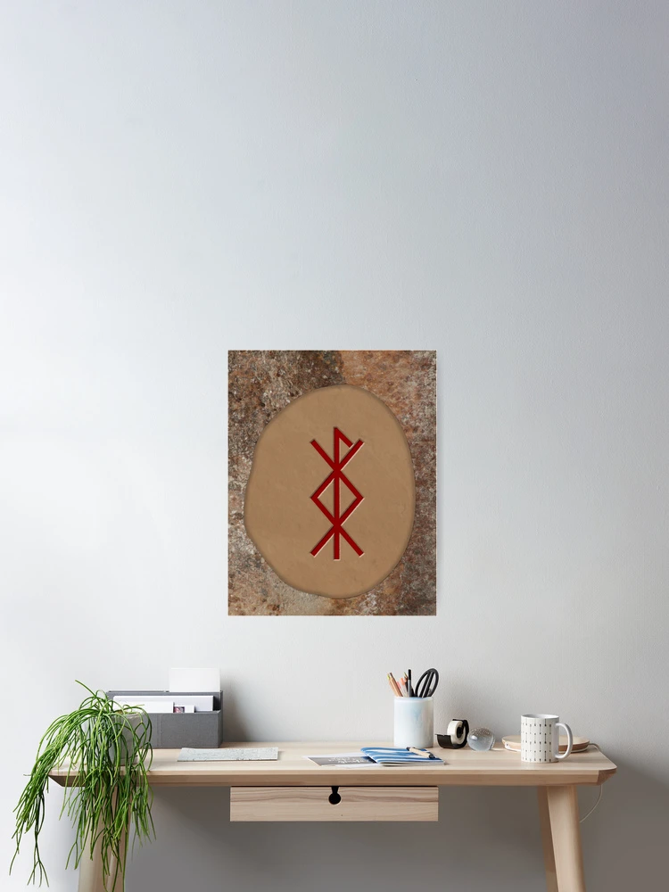 Thumbnail 2 of 3, Poster, Reproductive Bind Rune designed and sold by LozMac.