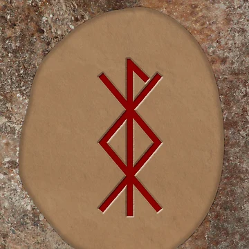 Artwork thumbnail, Reproductive Bind Rune by LozMac