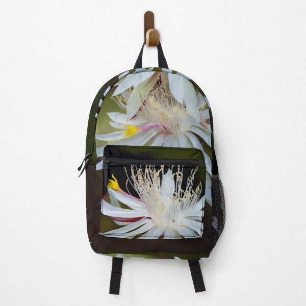 Item preview, White blooming cactus designed and sold by Zina Stromberg.