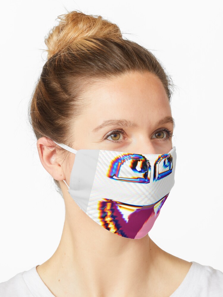 Roblox Faces Mask By Lunalpha Redbubble - roblox face gifts merchandise redbubble