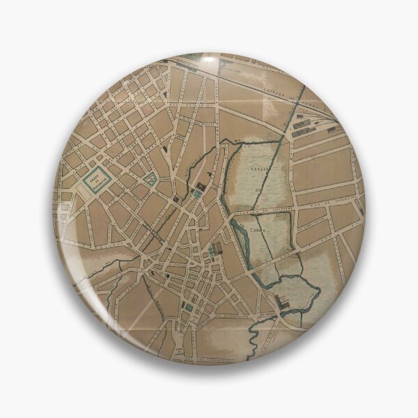 Item preview, Mapa vintage de Sao Paulo Brasil (1890) designed and sold by BravuraMedia.