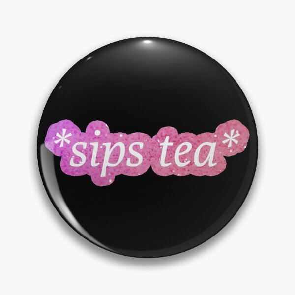 Item preview, Sips Tea - Pink Ombre designed and sold by mydoodlesateme.