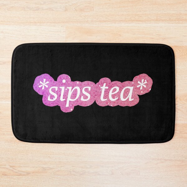 Item preview, Sips Tea - Pink Ombre designed and sold by mydoodlesateme.
