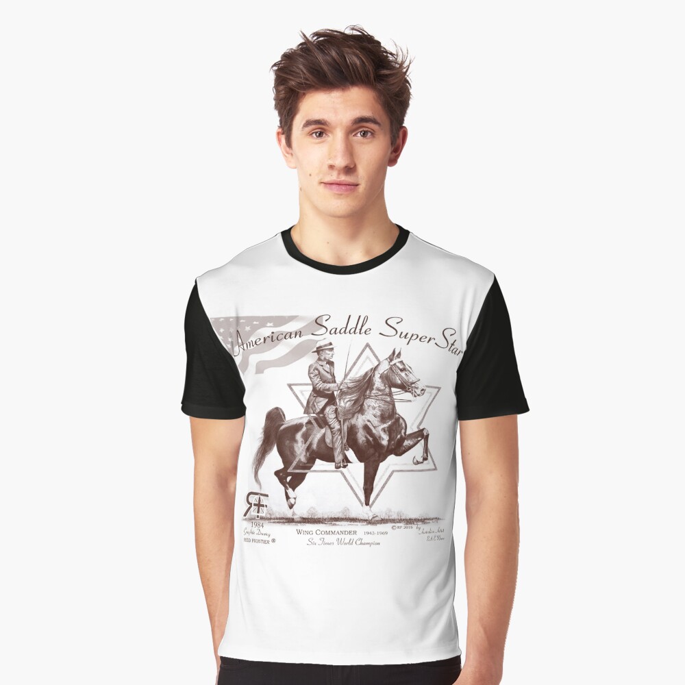 Aperçu de l'œuvre T-shirt graphique créée et vendue par RedFrontier.